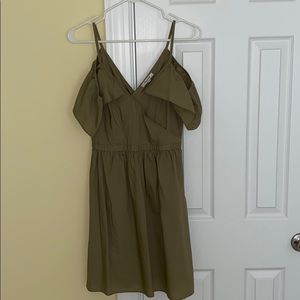 Madewell cold shoulder dress